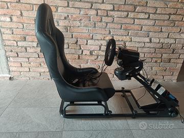 Volante pxn v10 +  cockpit sim racing