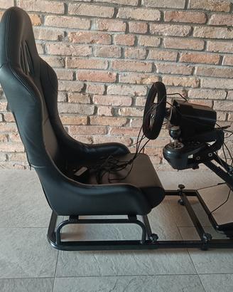 Volante pxn v10 +  cockpit sim racing