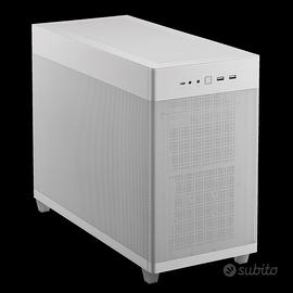 case PC micro ATX Asus AP201 mesh bianco
