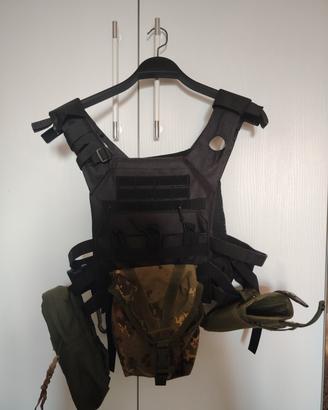Set Softair Completo - Gilet Tattico 