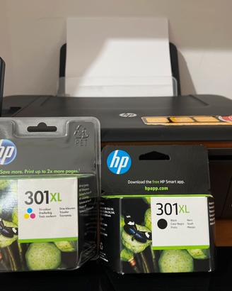 Stampante+Cartucce HP