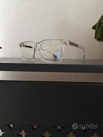 occhiali trasparenti chrome hearts