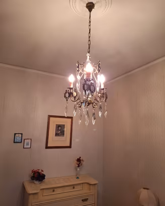 Lampadario cristallo