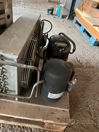 Gruppo completo da 1,5 CV per cella frigo negativa