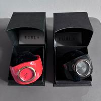 2 Orologi Furla Braccialetto - Arancione e Nero