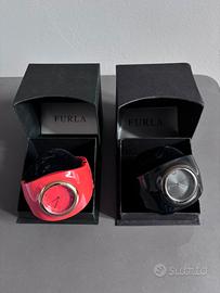2 Orologi Furla Braccialetto - Arancione e Nero