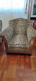 poltrone vintage stile art deco'