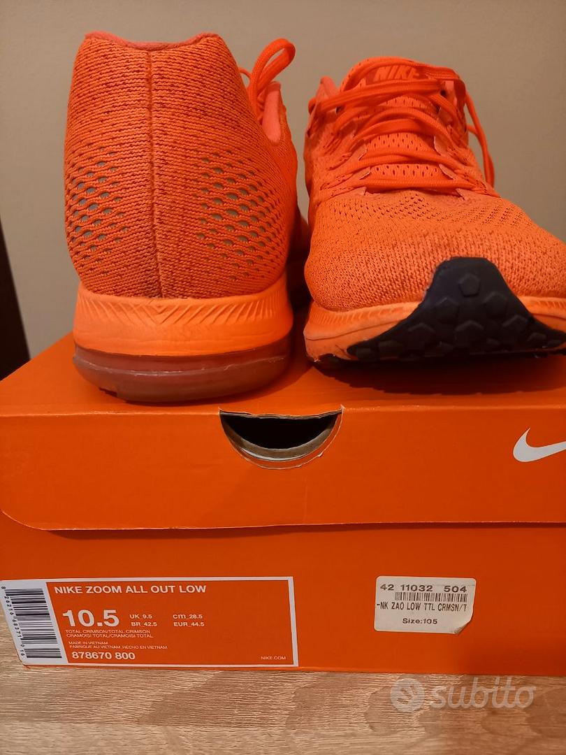 Nike zoom all hotsell out low total crimson