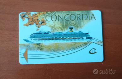 Card Costa Concordia 2011