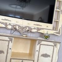 Set porta tv e cornice per tv