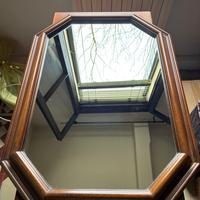 Specchiera ottagonale vintage