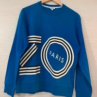 Felpa blu,bianca,nera Kenzo taglia M e 100% cotone