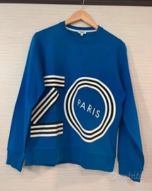 Felpa blu,bianca,nera Kenzo taglia M e 100% cotone