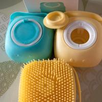 Spugna x doccia in silicone, 65 e tutti 58 pezzi