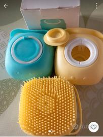 Spugna x doccia in silicone, 65 e tutti 58 pezzi