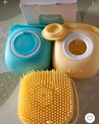 Spugna x doccia in silicone, 60 e, tutti 58 pezzi