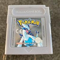 POKEMON VERSIONE ARGENTO ORIGINALE BATTERIA NUOVA