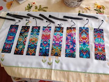 Segnalibri colorati mandala diamond painting a 3€ 