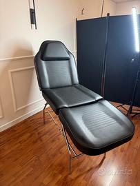 Lettino da massaggio / tattoo pieghevole 3 zone