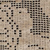 quadro fatto a mano all'uncinetto 