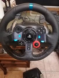 Console ps4 con pedaliera logitech g29 volante 