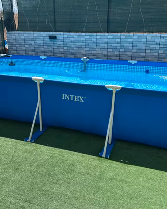 Piscina Intex 450x220 + pompa a sabbia Bestway