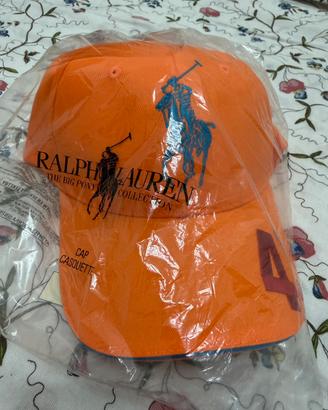 Cappellino Polo Ralph Lauren arancione