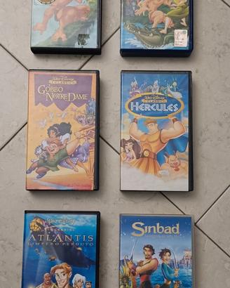 VHS Walt Disney Bundle TARZAN/HERCULES /ATLANTIS/