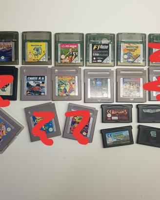 LOTTO 13+1 videogiochi per Game Boy (GB, GBC, GBA)