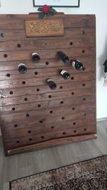 parete portabottiglie