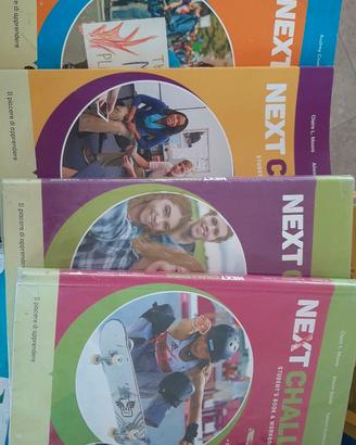 libri inglese next challenge 1-2-3