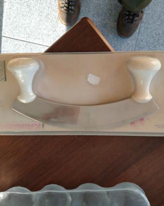 Coltello KAIMANO mezzaluna in acciaio inox 18/10