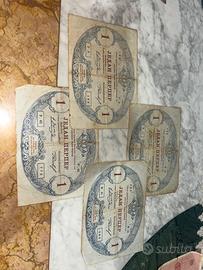 Banconota storica del Montenegro