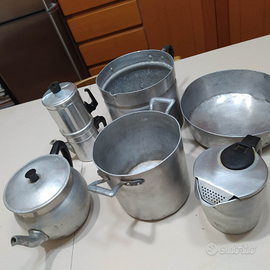 Oggettistica Vintage in alluminio