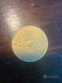 Moneta 200 lire Arma dei Carabinieri - 1994