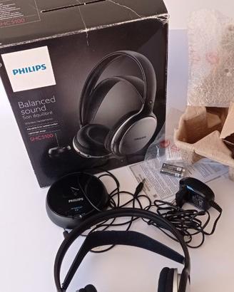 Cuffie wireless headphones Philips SHC 5010
