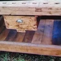 bancone da falegname  restaurato