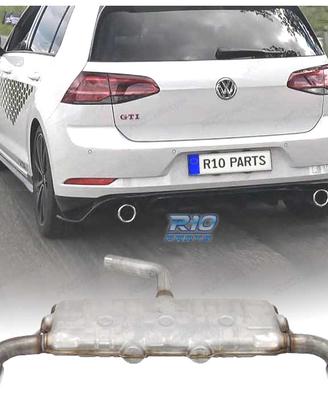SILENZIATORE DI SCARICO VOLKSWAGEN VW GOLF 7 7.5 1