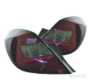 FANALI OPEL CORSA D 5P 06-14 LED ROSSO SCURO