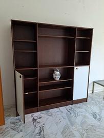libreria scomponibile in legno massello