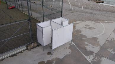 Struttura per spogliatoio