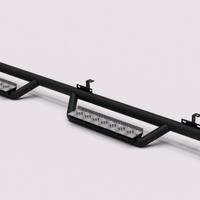 Pedane laterali in acciaio inox per Jeep Wrangler