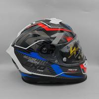 Casco Scorpion EXO R1 Air Coup blu TG S