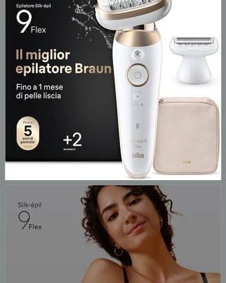 Braun Silk-Épil 9 Flex Epilatore Elettrico