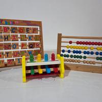 Giochi educativi in legno