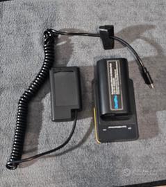 Batteria per Lumix s1 e ricarica da usb