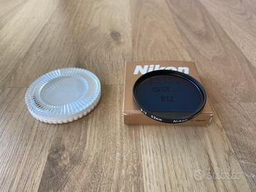 Filtro Nikon B12.  52 mm