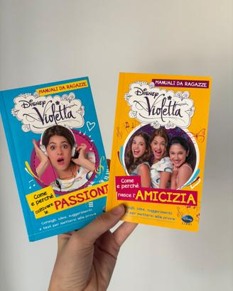 Set 2 libri Violetta