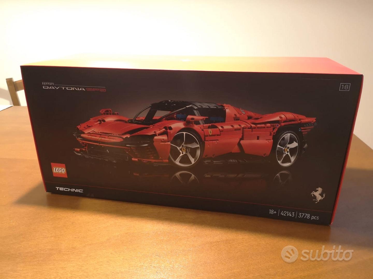 Lego technic 42143 ferrari daytona sp3, modellino auto da