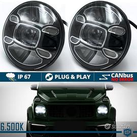 FARI Full LED per MERCRDES classe G Bianco Puro